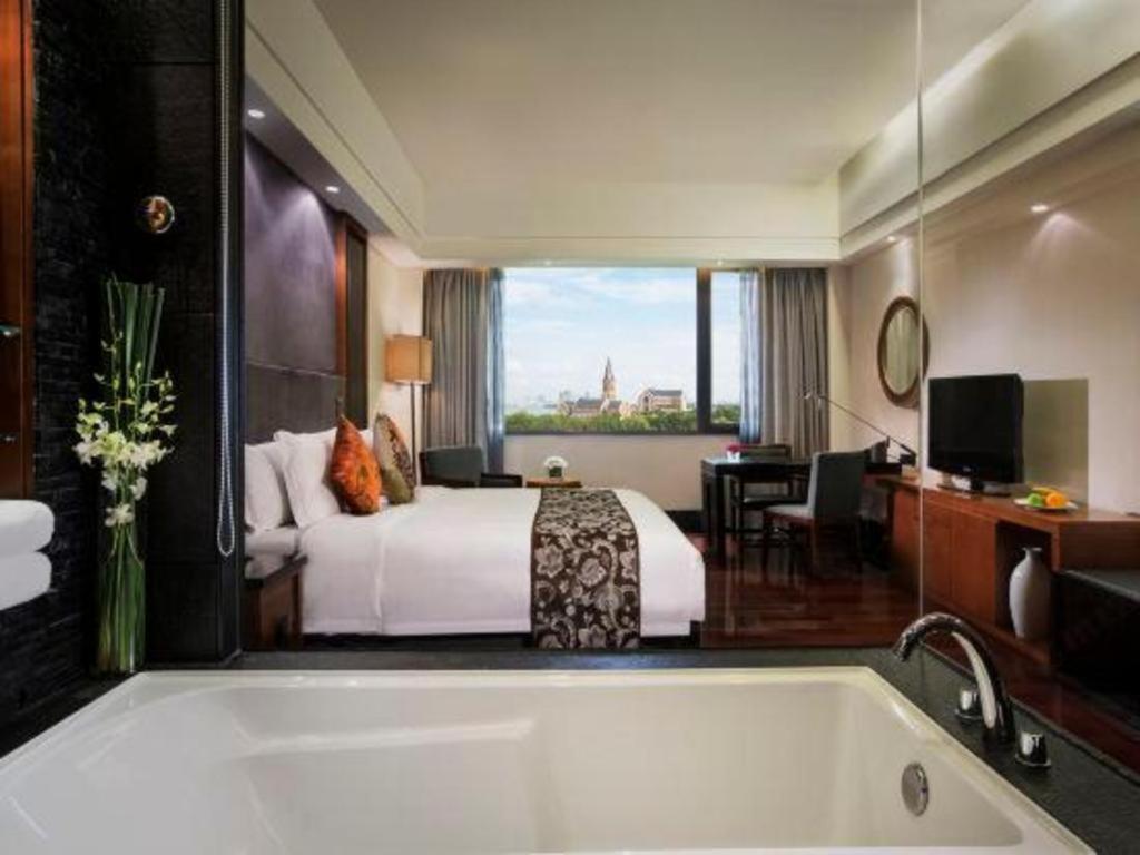Worldhotel Grand Dushulake Suzhou Suzhou  Exterior foto