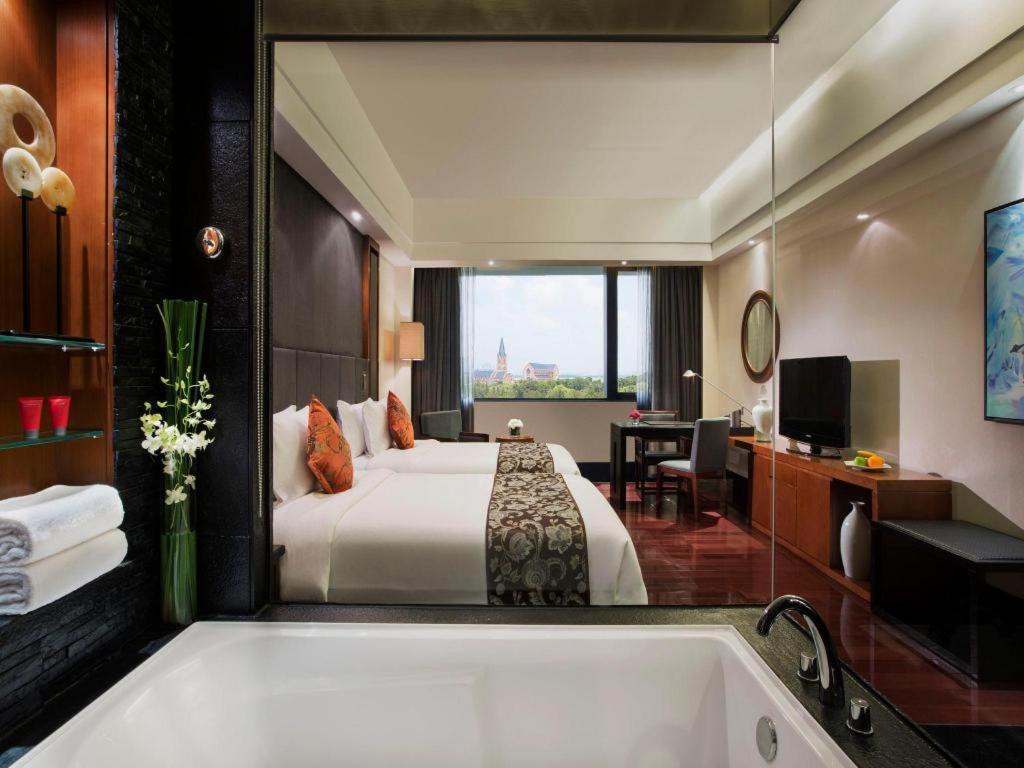 Worldhotel Grand Dushulake Suzhou Suzhou  Exterior foto