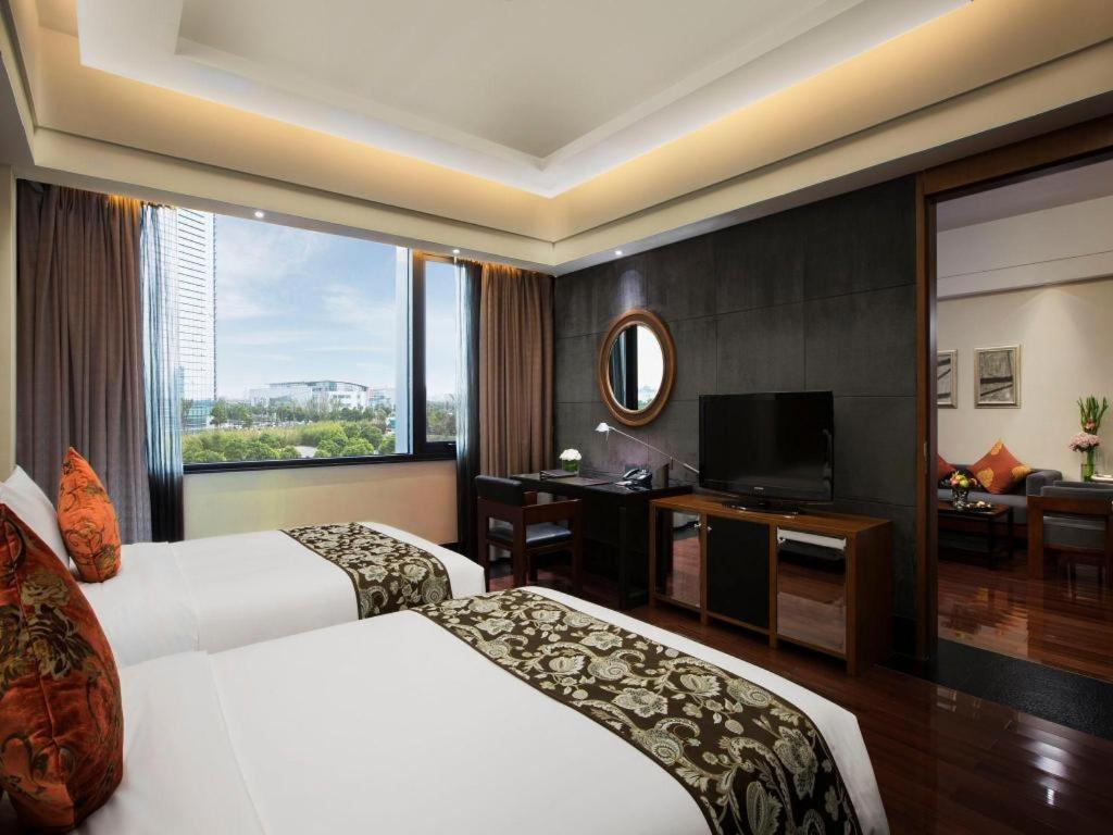 Worldhotel Grand Dushulake Suzhou Suzhou  Exterior foto