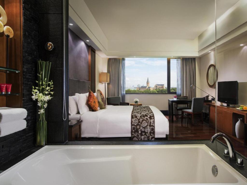Worldhotel Grand Dushulake Suzhou Suzhou  Exterior foto